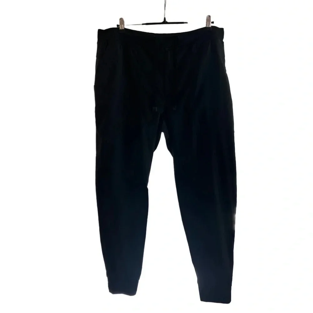 Medelita Men's Black Scrub Pants XL Premium Stretch Performance